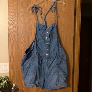 Torrid Blue Denim Shortalls
